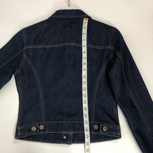 GAP Dark Denim Jean Jacket - Picture 5 of 8